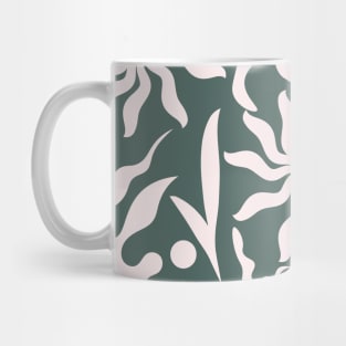 Abstract Boho Botanical 4 -  Plant Pattern Mug